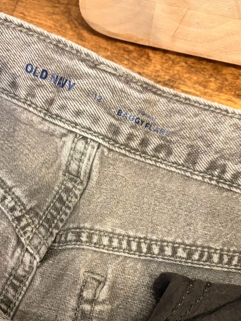 Old Navy baggy wide leg girls jeans (5 pair)